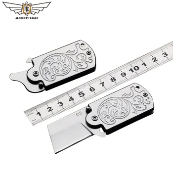 

ALMIGHTY EAGLE Pocket knife Multifunctional tool D2 steel EDC tools Bottle openner Camping equipment Hiking Outdoor tool Mini