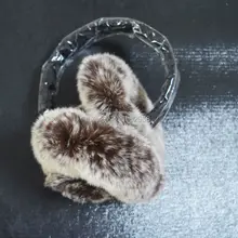 SJ774 зима Китай Модные пушистые мягкие наушники кролика рекс