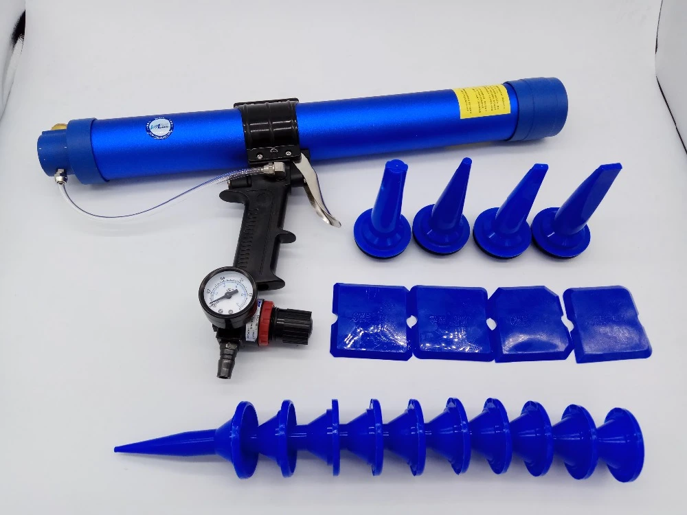 Pneumatic Sealant Caulking Gun Air Sachet Dispenser Adhensive Applicator 600ML Pneumatic Sealant Caulking Gun Air Sachet Dispenser Adhensive Applicator 600ML