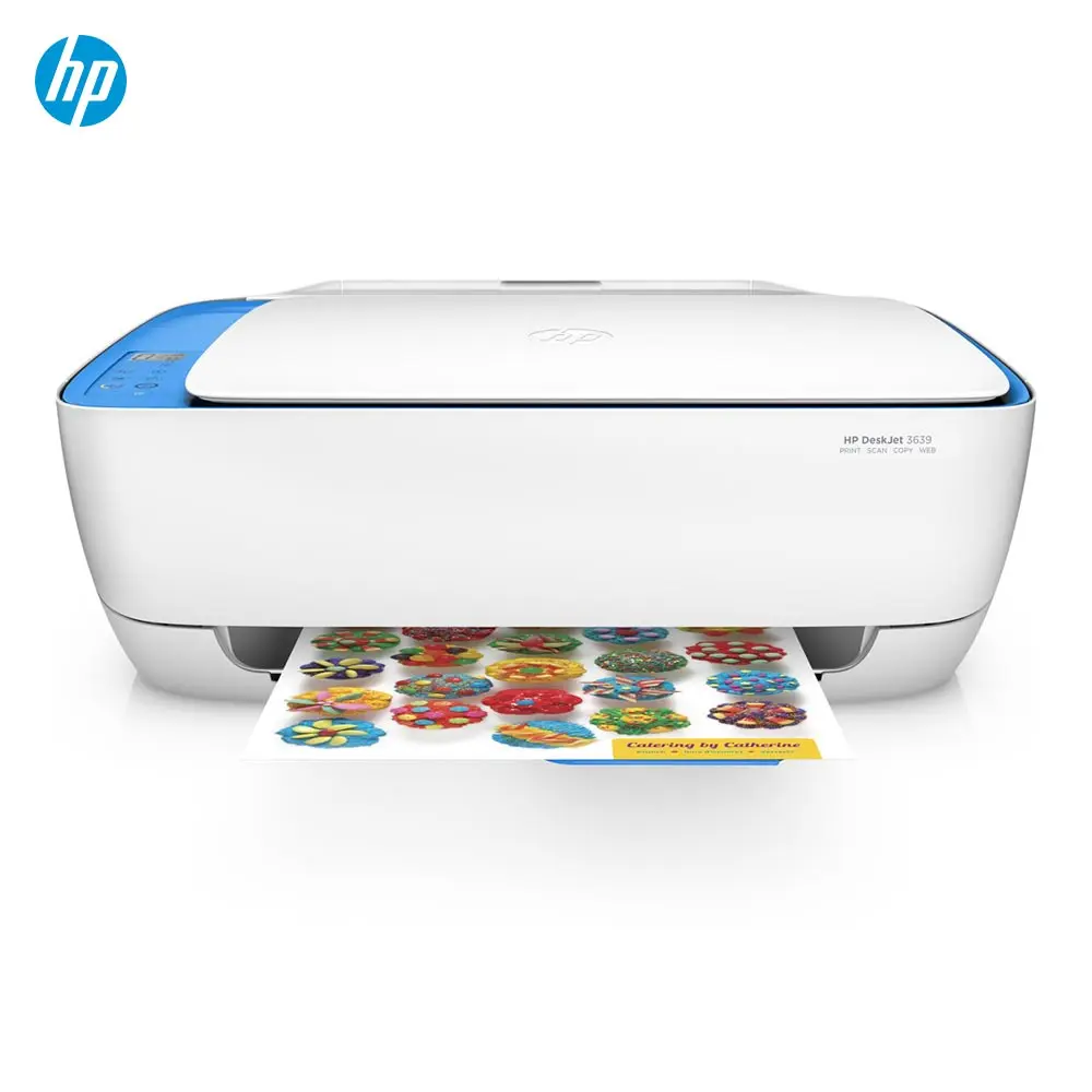 De España HP Deskjet serie 3639 impresora multifuncional contra  salpicaduras y bandeja para viruta, lámina de acero 4800mm para 1200 DPI  A4 Azul/Blanco Impresoras|Impresoras| - AliExpress