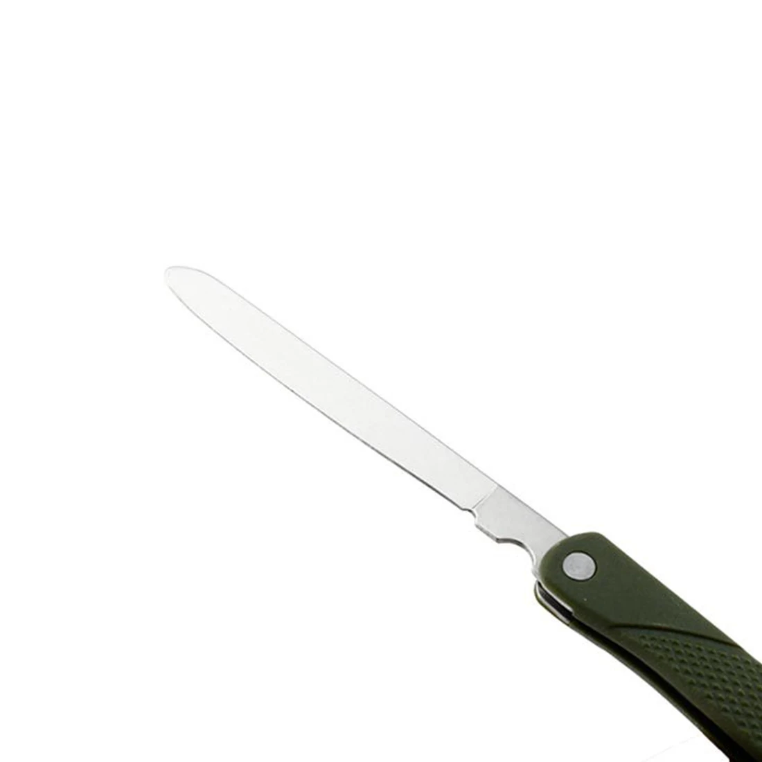 Nuevo 2018 Portable Mini vajilla plegable herramienta al aire libre cubiertos con cuchara tenedor cuchillos para Camping Picnic al aire libre