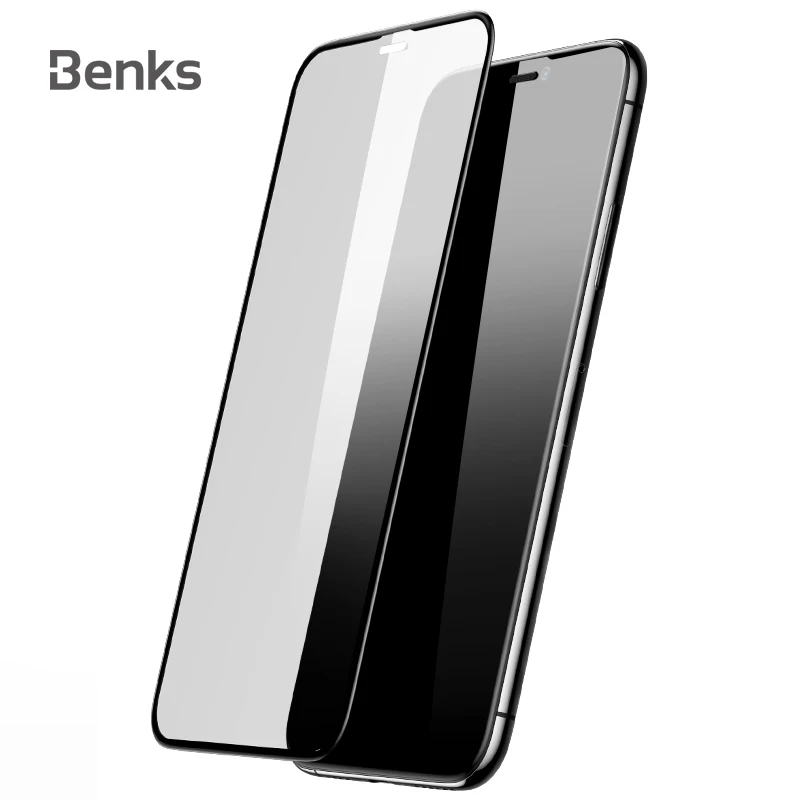 Benks KR + PRO полностью изогнутое закаленное стекло с мягким краем протектор экрана 0