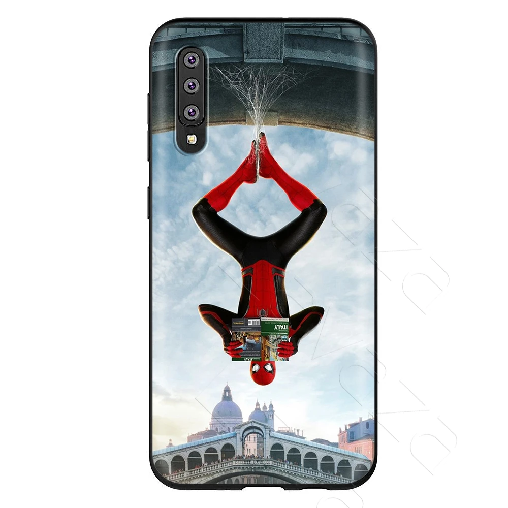 Lavaza Marvel Человек-паук Капитан Америка чехол для samsung Galaxy S6 S7 край J6 S8 S9 S10 плюс A3 A5 A6 A7 A8 A9 Note 8, 9 - Цвет: 2