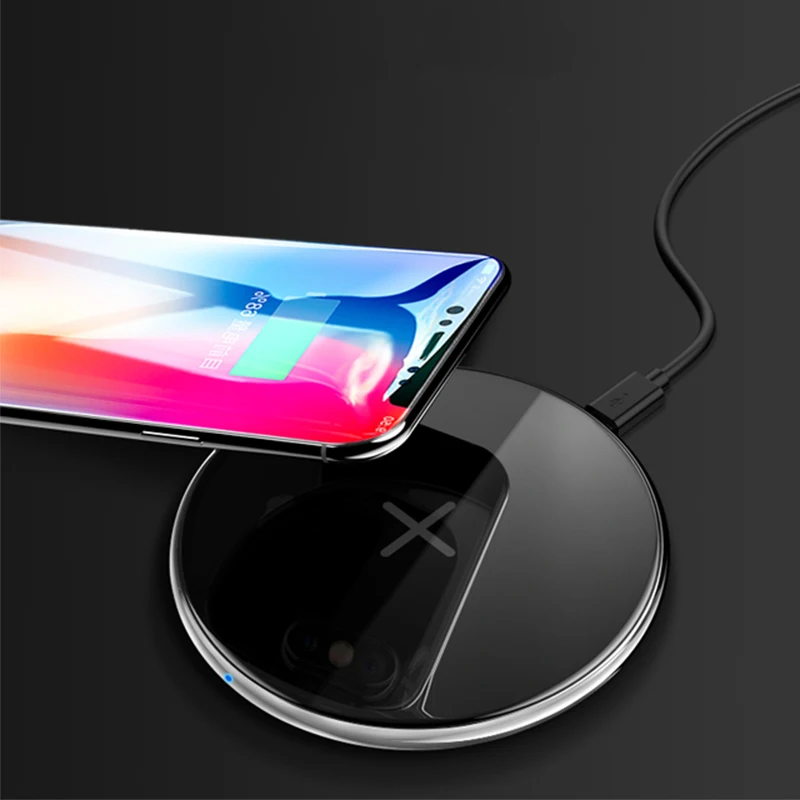 

BANDE QI Max 15W Quick Wireless Charger Apply For iphone Xs Max/XR/X/ For HUAWEI For Samsung Galaxy S9 fast charger