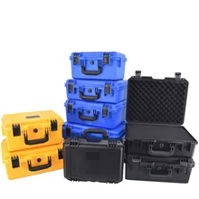 Инструментальное оборудование защитная коробка многофункциональный ящик для инструментов пластиковый портативный водонепроницаемый противоударный чехол