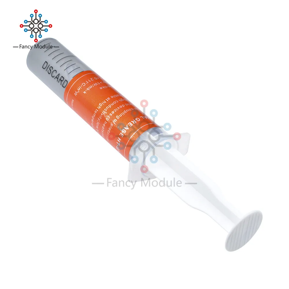 Серая термопаста 30 г силиконовая паста для теплоотвода ЦП трубка|silicone thermal|silicone