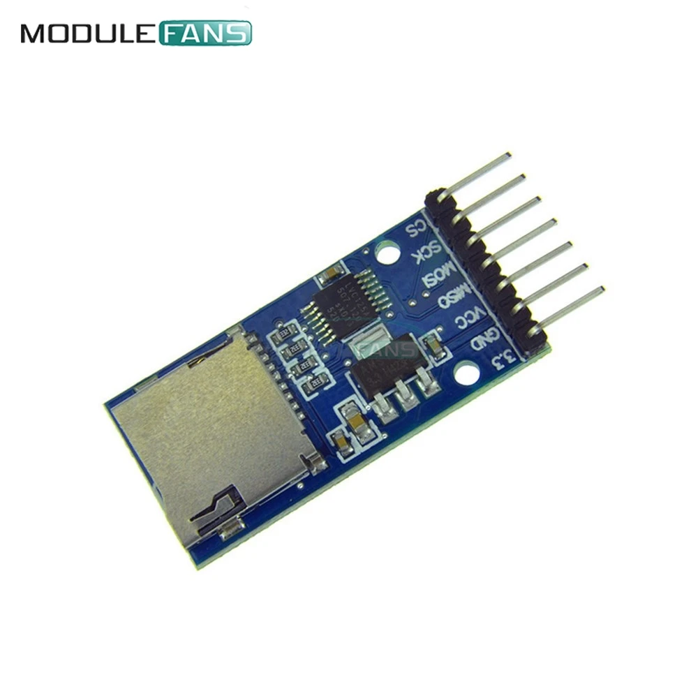Плата памяти Micro SD для Arduino TF карта Интерфейсный преобразователь уровня SPI 3 В 5