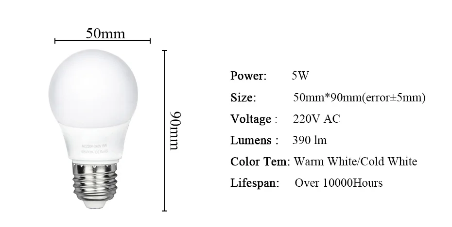 Высокая Мощность светодиодные лампы E27 15 Вт 12 Вт 9 Вт 7 Вт 5 Вт лампада Led светильник лампочка 2835 Bombilla светодиодные лампы 220 В энергосберегающие лампы для дома светильник Инж