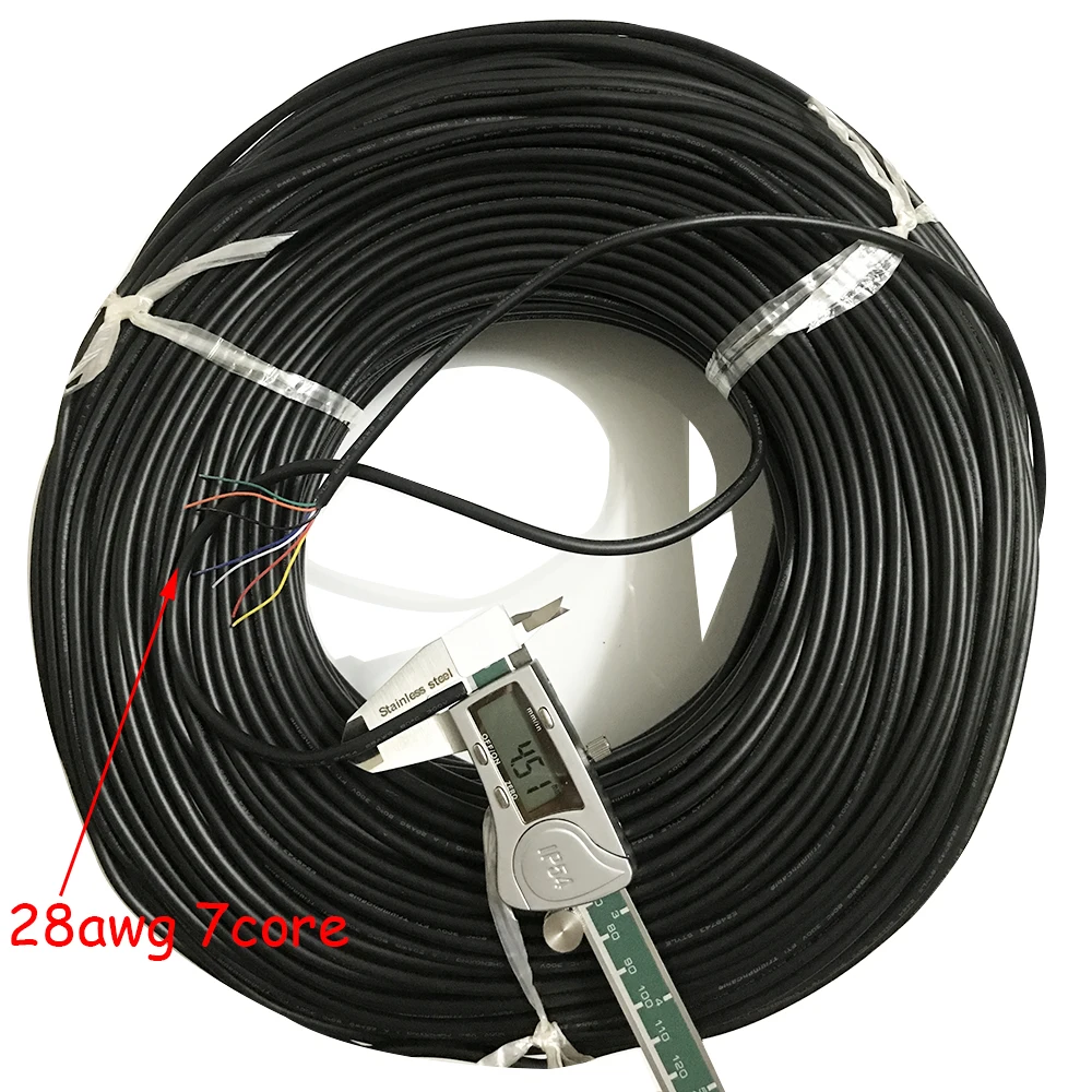 Провод 28AWG 2 3 4 5 6 7 8 9 10 ядер для USB мыши клавиатуры данных метров кабель из ПВХ