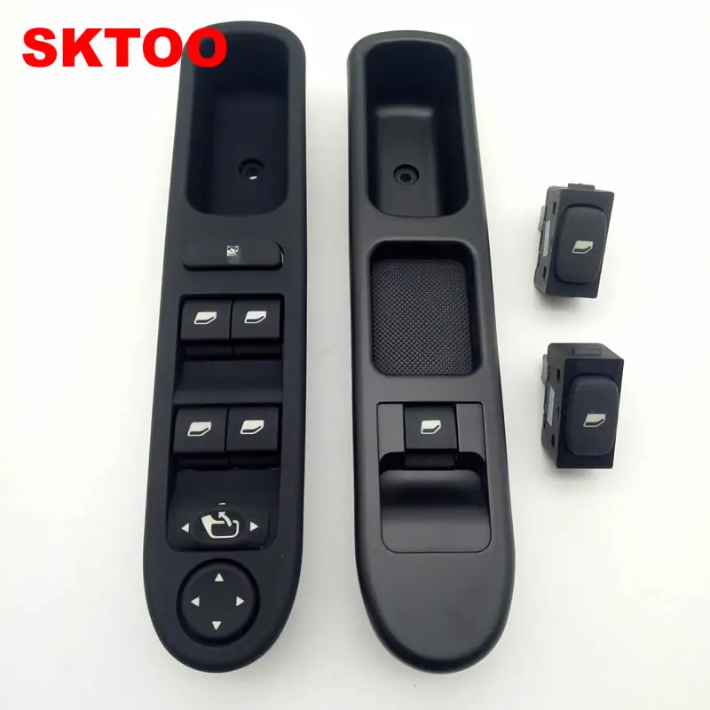 SKTOO 4 шт. переключатель окна электрический складной для Peugeot 307 старый контроль