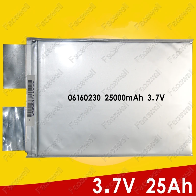 

Brand cell 3.7v 25Ah lithium polymer battery rechargeable lipolymer battery not lifepo4 25ah for electric vehicle EV PHEV