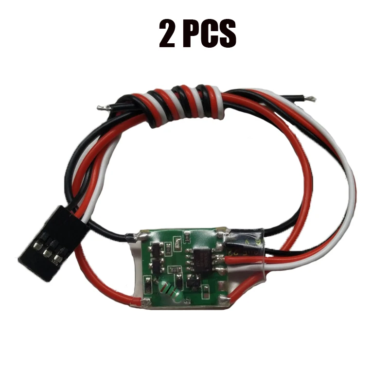 2PCS 6A 3A RC Miniature One-way Brushed ESC Output 1S/5V-500ma for Hollow Cup Electronic Governor Fixed Wing | Игрушки и хобби