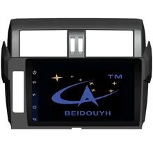 BEIDOUYH Android 10.2 inch Car GPS Navigation multimedia for TOYOTA Prado 2014 USB/RDS Radio/navigator support Rear view camera