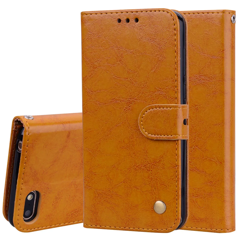 

Phone Case sFor Huawei Y5 2018 Case Vintage Flip PU Leather Magnetic Wallet Card Cover Funda For Huawei Y5 Prime 2018 Case Cover