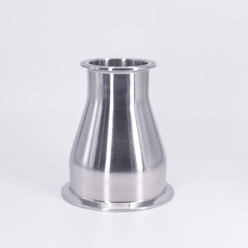 

102mm to 63mm Pipe OD 4" to 2.5" Tri Clamp Reducer SUS 304 Stainless Sanitary Pipe Fitting Homebrew