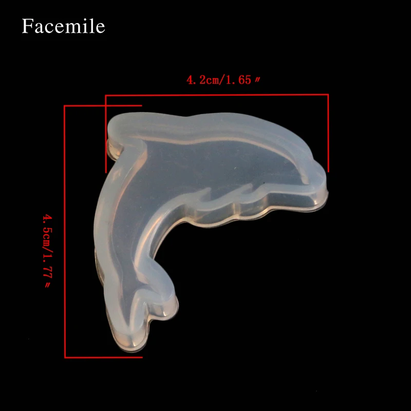 1 шт. силиконовая форма для украшения торта в виде дельфина и Fondant 50 290|mold for|silicone cake