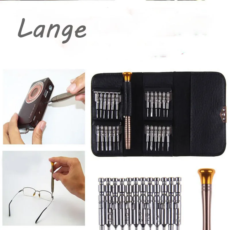 

Mini Precision Screwdriver Set 25 in 1 Electronic Torx Screwdriver Opening Repair Tools Kit for iPhone Camera Watch A11