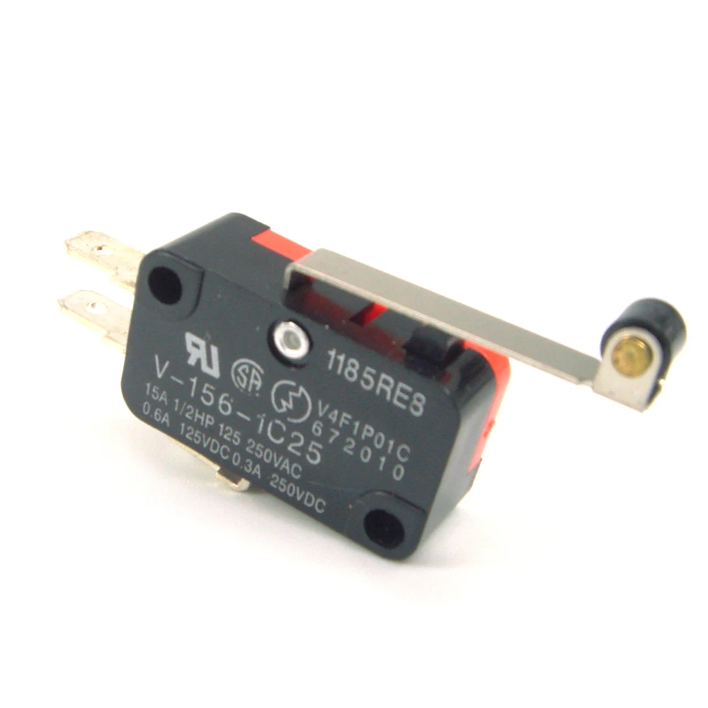 

1pcs/lot V-156-1C25 Long Hinge Roller Lever AC DC Micro Switch SNAP Action Switch 100% New