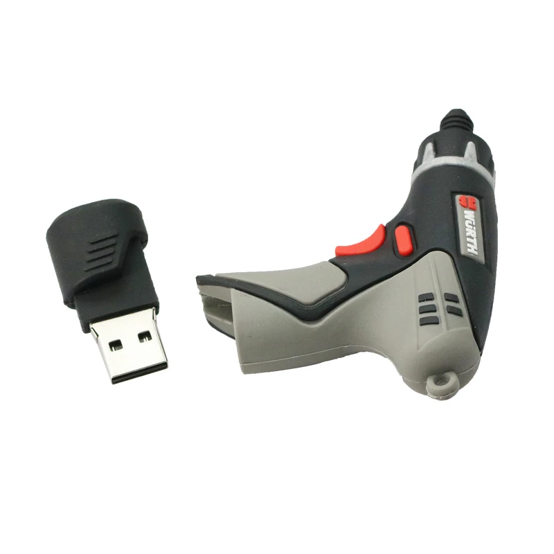 Электрическая Дрель PenDrive 4 ГБ USB Flash Drive 8 U Диск 16 32 64 2.0 Инструмент Memory Stick диск