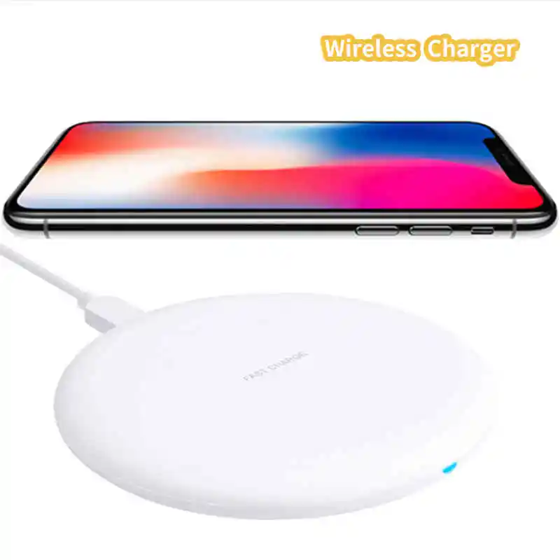 10 Вт Беспроводное зарядное устройство Быстрая зарядка для iPhone X Xs MAX XR 8 plus samsung S8 S9