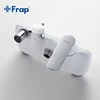Frap  Fashion Style White Shower Faucet Cold and Hot Water Mixer Single Handle Adjustable rain Shower Bar F2431 ► Photo 2/6