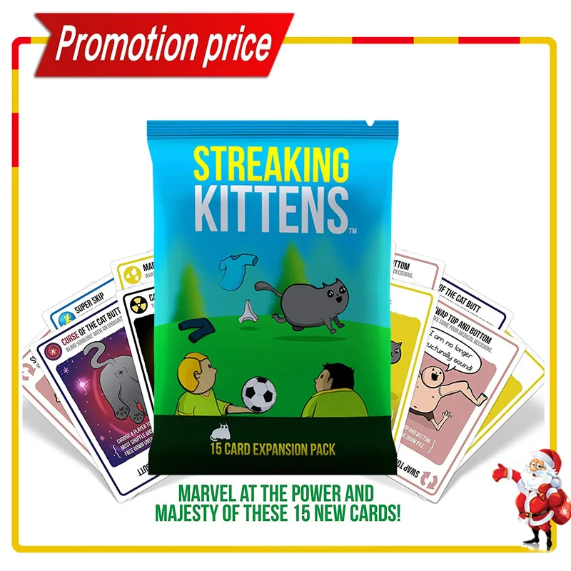 Streaking Kittens Kitty Board Game funny games happy DRUNK drinking game card | Спорт и развлечения