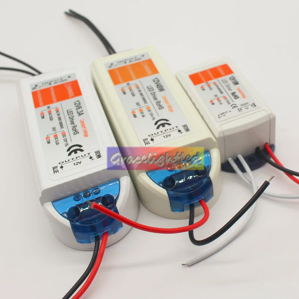 Драйвер светодиодный светодиодного освещения 12 В 18 100 Вт 110 220 в перем. Тока|adapter for