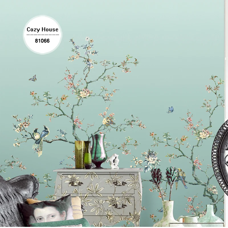Chinese font b Wallpaper b font font b Bird b font font b Flower b font