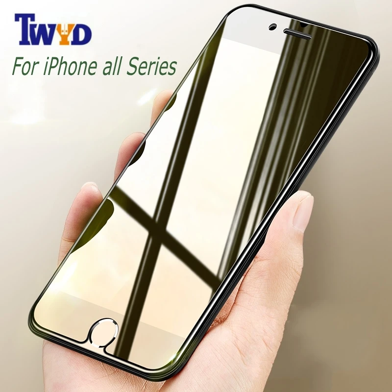 Закаленное стекло премиум класса защитная пленка для Apple iPhone XS Max XR 8X7 Plus 6 6s 5 5s 5c se