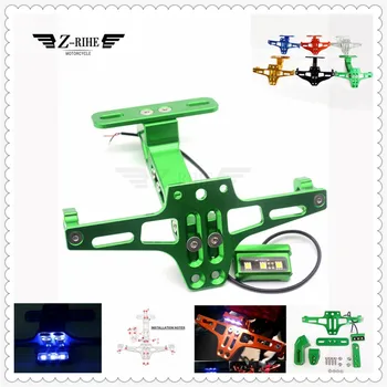 

Motorcycle Adjustable License Plate Holder number Tail tail Bracket For YAMAHA YZF 600R Thundercat R1 R25 R3 FZ1 FAZER FZS 1000S