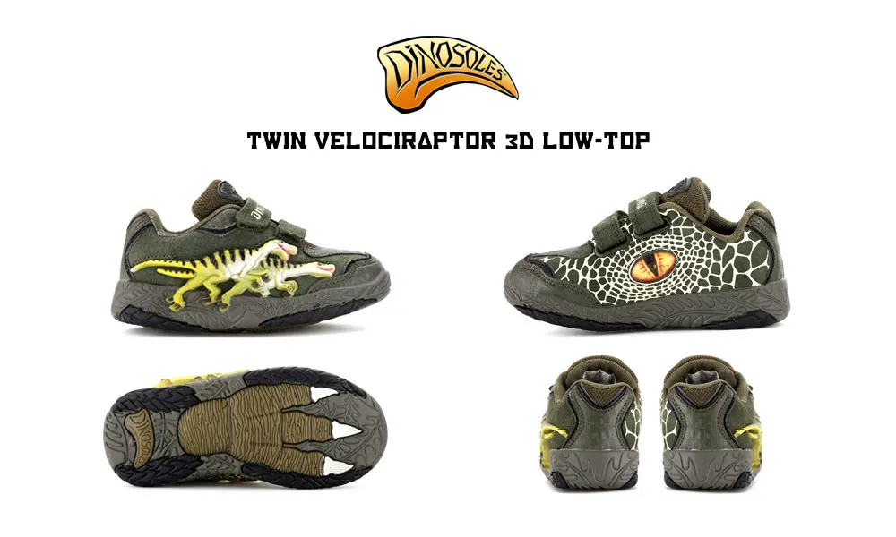 TWIN-VELOCIRAPTOR-3D-LOW-TOP