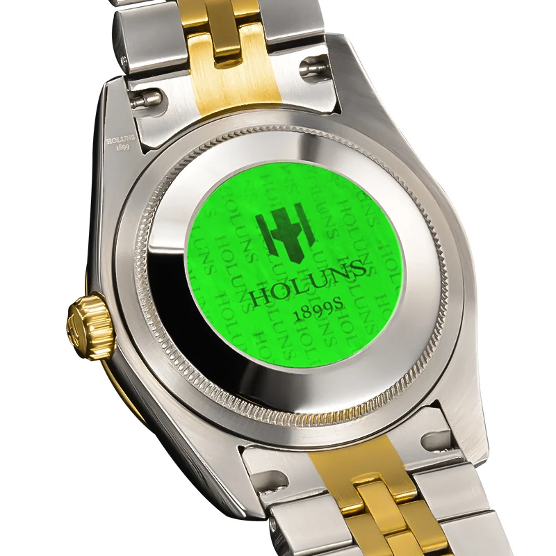 Качественные мужские наручные часы бизнес стиля. Произведены Holuns в году. Механические, водонепроницаемые и из нержавеющей стали. Ограниченный выпуск