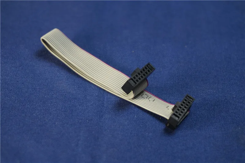 5pcs 12 Pin 1.27 mm Pitch IDC Sockets Extension Flat Ribbon Cable for