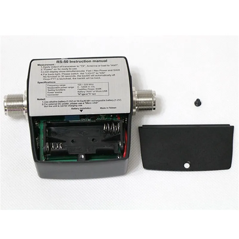 RS 50 цифровой счетчик SWR/Ватт 125 525 МГц UHF/VHF M Тип коннектор для TYT Kenwood Baofeng