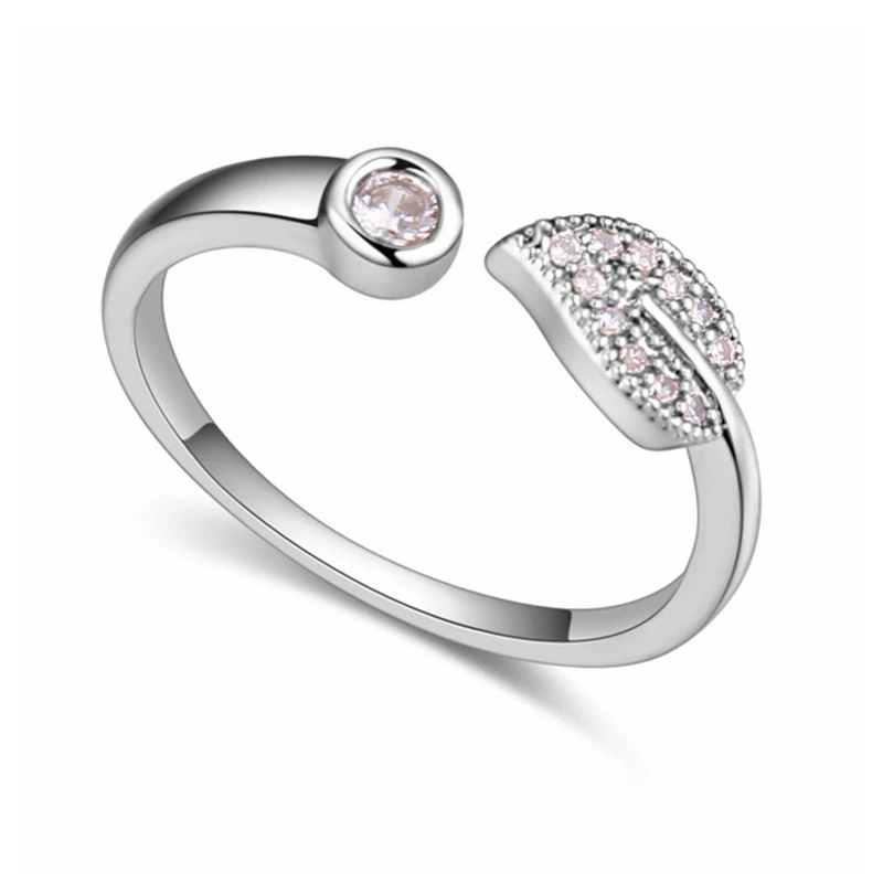 Personality statement women Finger rings made with AAA grade Zircon