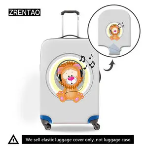 suitcase cover cute