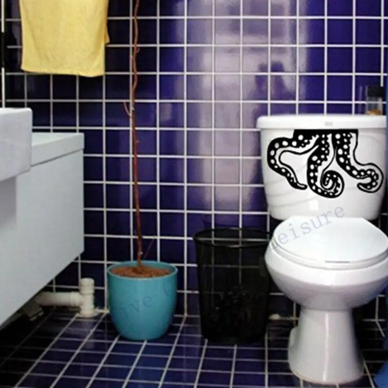 Cool Bathroom Vinyl sticker nail picture - more detailed picture about vinyl octopus Cool Bathroom Vinyl sticker nail picture - more detailed picture about vinyl octopus