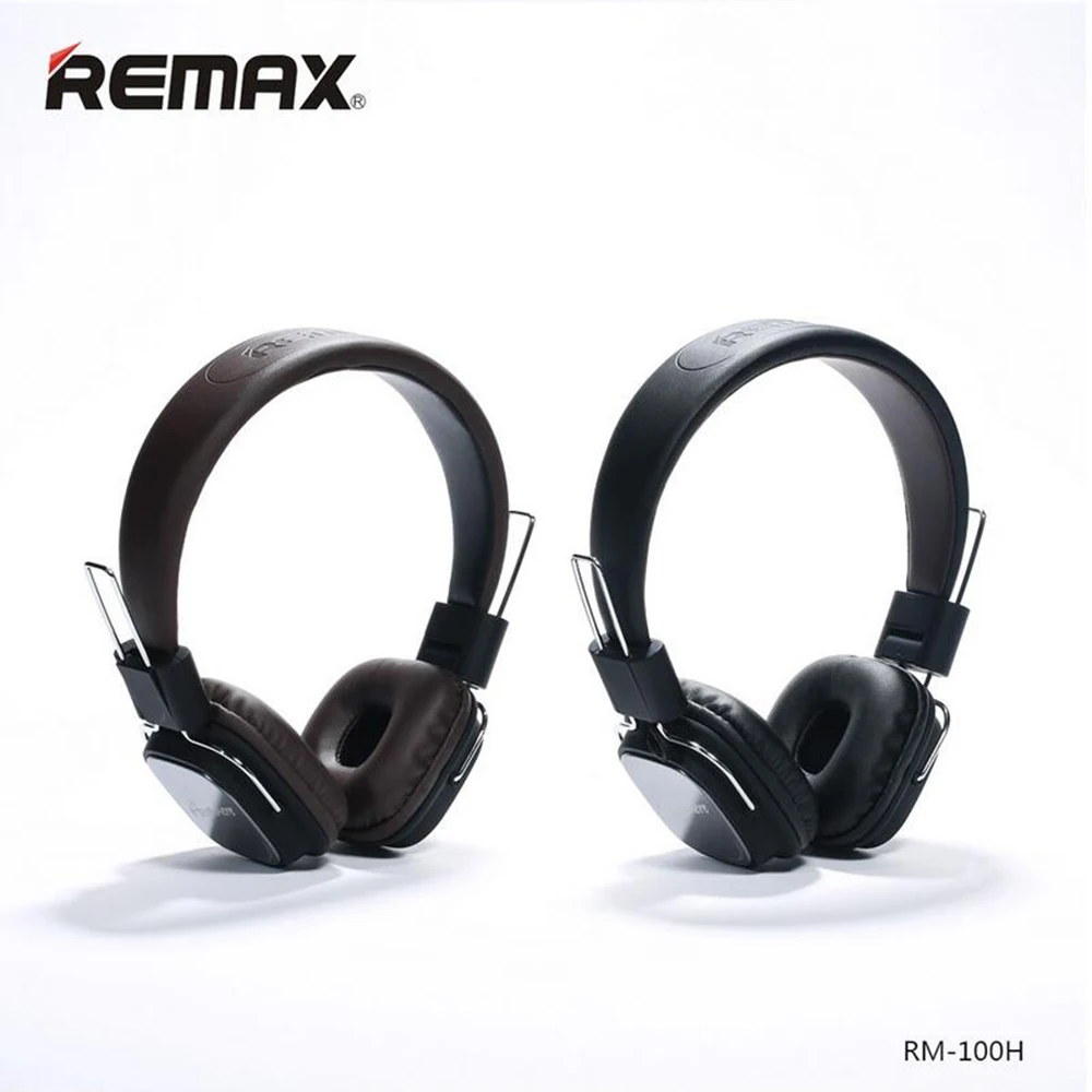 Remax RM-100H, высокая совместимость, HiFi звук, наушники, стерео музыка, наушники с микрофоном, гарнитура, головная повязка, тип, умное шумоподавление