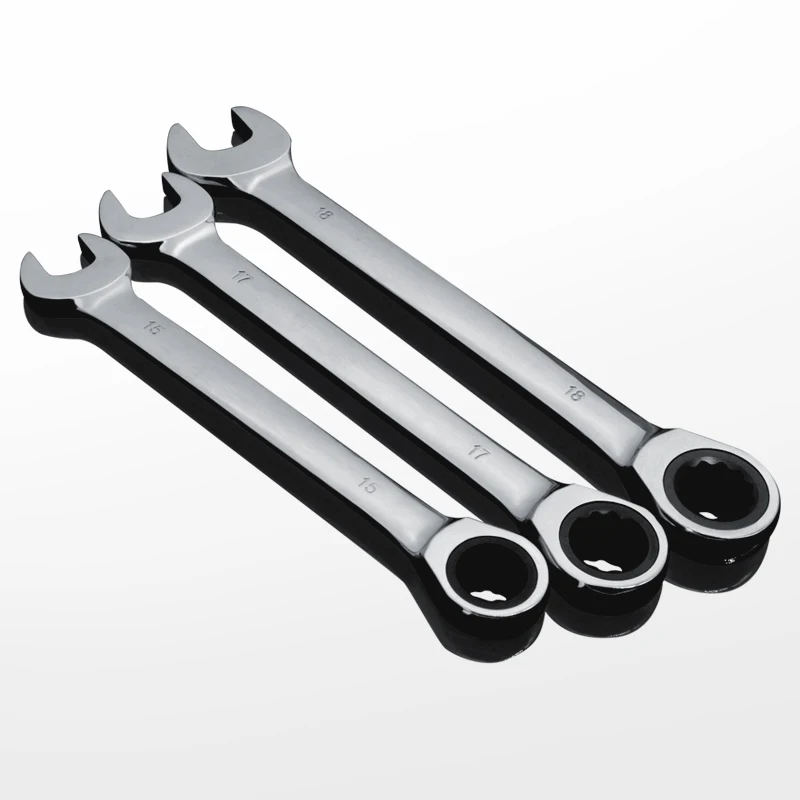 6-18mm Chrome Vanadium Steel Reversible Ratchet Wrench Ratcheting Socket Spanner