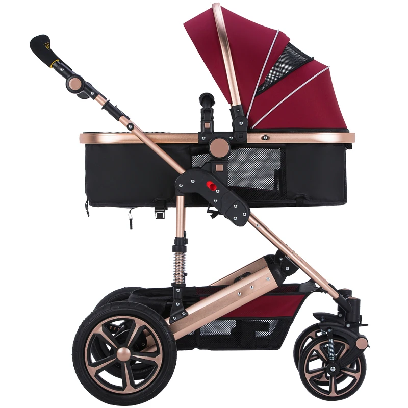 Brand Baby Stroller Car High Landscape Folding Portable ...