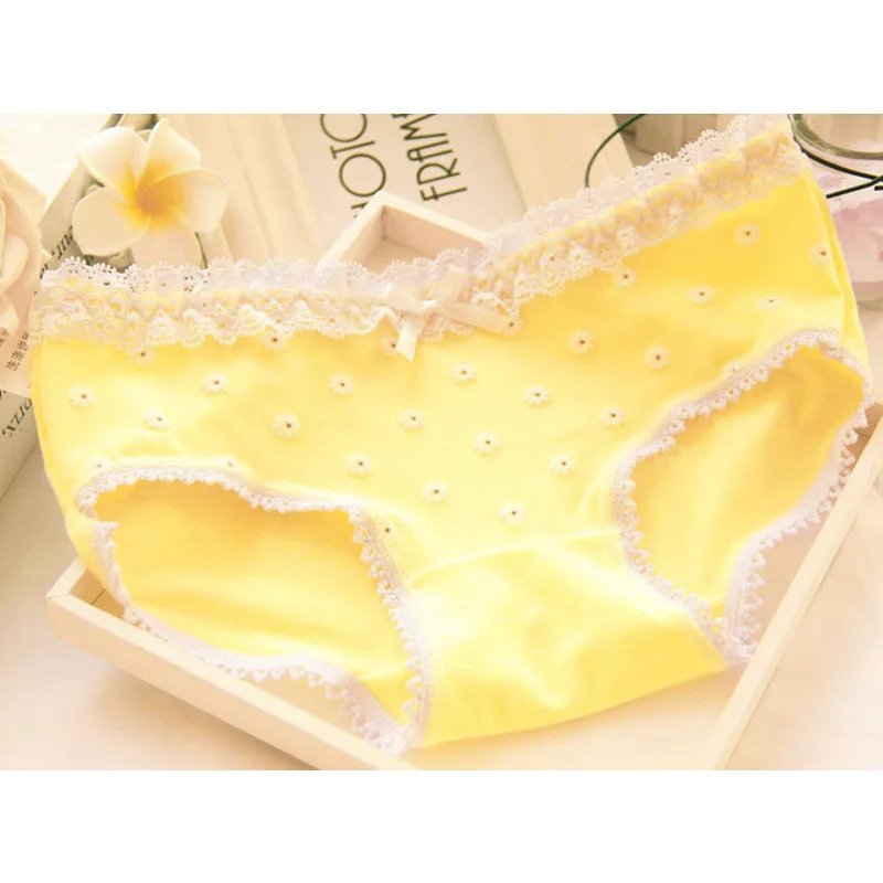 Women Panties Sexy Cotton Underwear Girls Cute Printed Intimates VS Love Pink Briefs Lady Breathable Underpants Lace Decoreation (1)