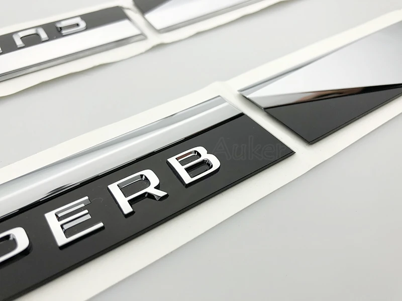 Для Skoda Superb,, боковое крыло, крыло, эмблема, значок, дверь, логотип автомобиля, украшение, наклейка, отделка автомобиля, Стайлинг