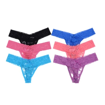 

Lace underwear women set bragas thong sexy panties women promotion solid cotton underwear string ladies briefs