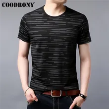 COODRONY Casual T Shirt Men Fashion Striped Short Sleeve T-Shirt Men Summer Cotton Tee Shirt Homme Men's O-Neck T-Shirts S95044 COODRONY Casual T Shirt Men Fashion Striped Short Sleeve T-Shirt Men Summer Cotton Tee Shirt Homme Men's O-Neck T-Shirts S95044