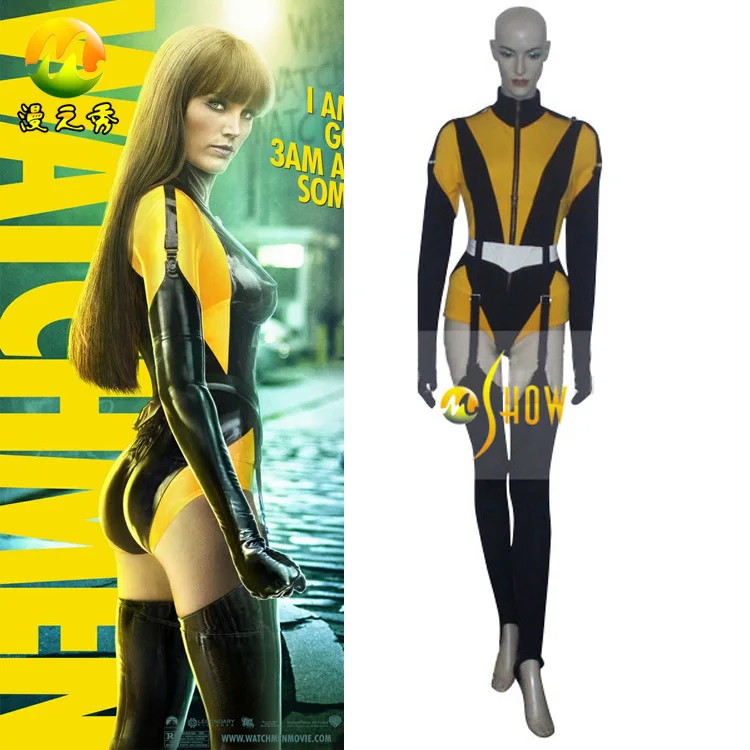 Watchmen Silk Spectre II Laurie Juspeczyk Cosplay Costume Halloween