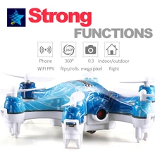 Cheerson UAV CX-37 Smart-H 4Ch 6axis Drone With 0.3MP Camera Phone WIFI control RC helicopter height hold LED Quadcopter toys