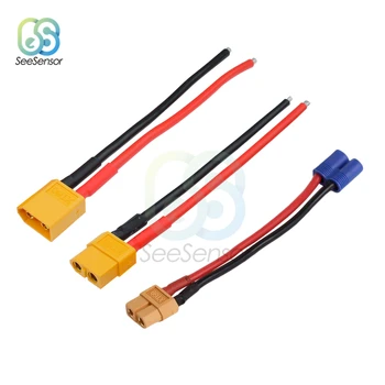 

XT60 XT-60 Battery Male Female Connector Plug with Silicon 14 AWG Wire For RC Lipo Battery