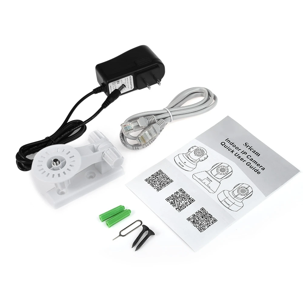 Местная доставка! Sricam SP012 Wifi Беспроводная CCTV IP камера 720P ONVIF панорамирование