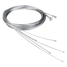 

5pc Road bike MTB Bike Fixed Gear Bicycle Brake Line Shift Shifter Gear Brake Cable Sets Core Inner Wire Silver Steel Speed line