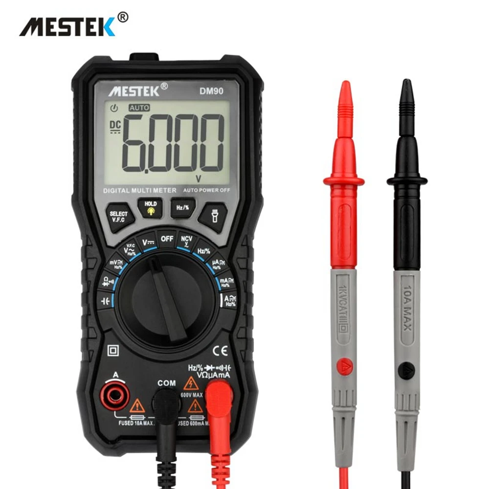 

MESTEK DM90 MINI multimeter digital multimeter auto range tester multimetre multi meter multitester